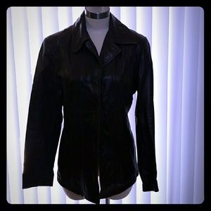 Wilson's Leather chocolate brown jacket